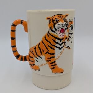 Ringling Bros & Barnum Bailey Circus Tiger Mug Vintage 1988 Collectible